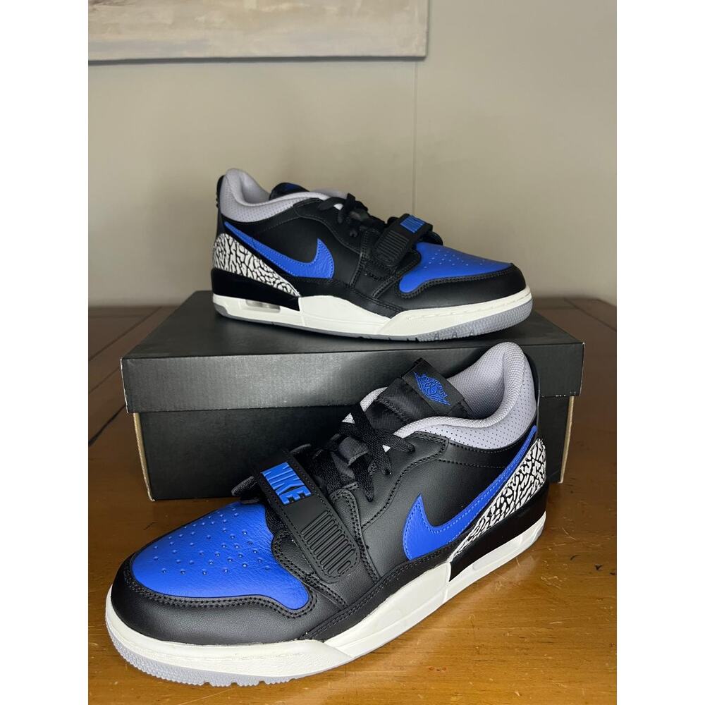 Air Jordan Legacy 312 Low Black-Blue Brand New With Box
